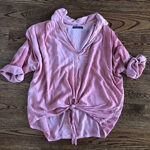 Super cute brandy Melville orange boho top